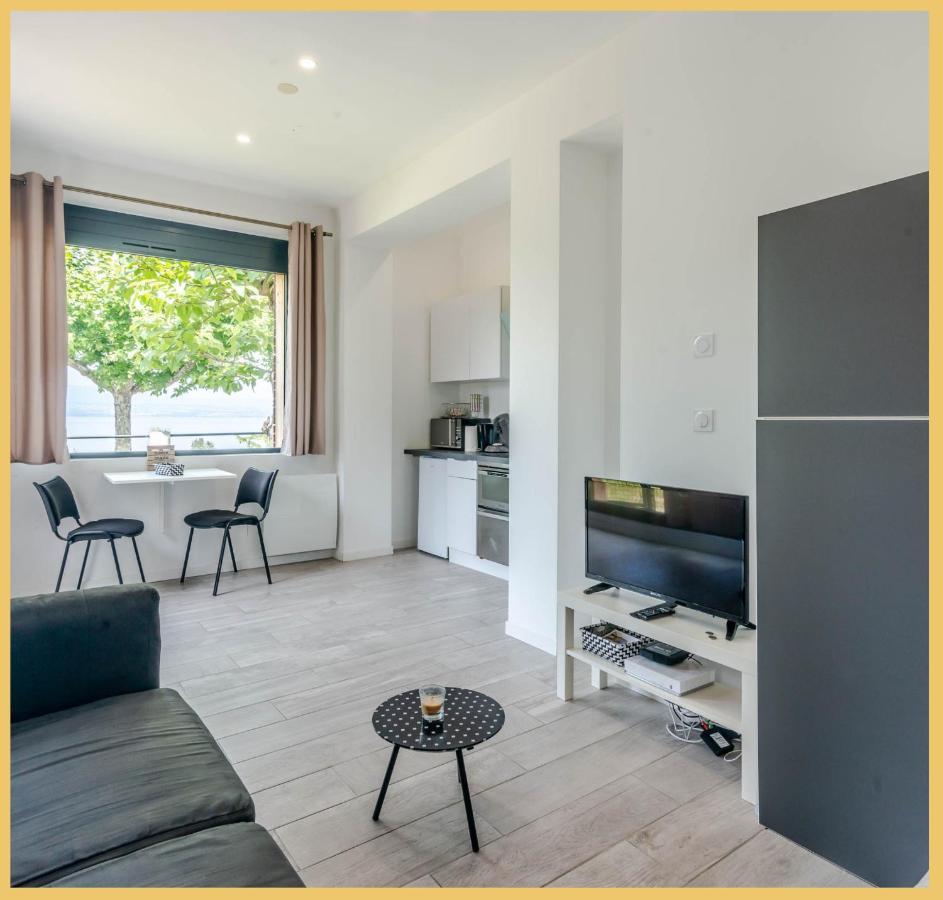Appartement Cozy 2 Panoramique Lac Leman Thonon-Les-Bains Esterno foto